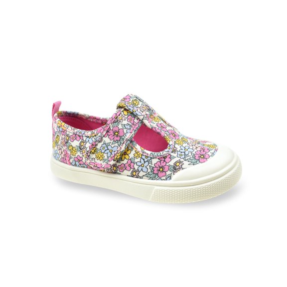 Wonder Nation Toddler Girl T-Strap Shoe