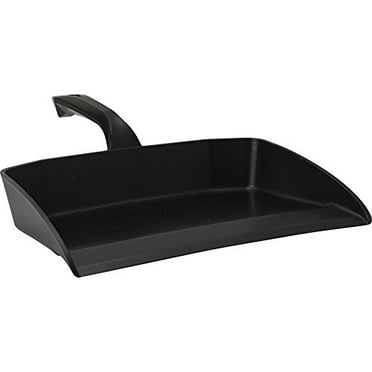 Vikan 56609 Dust Pan, Polypropylene, 13-25/64", Black