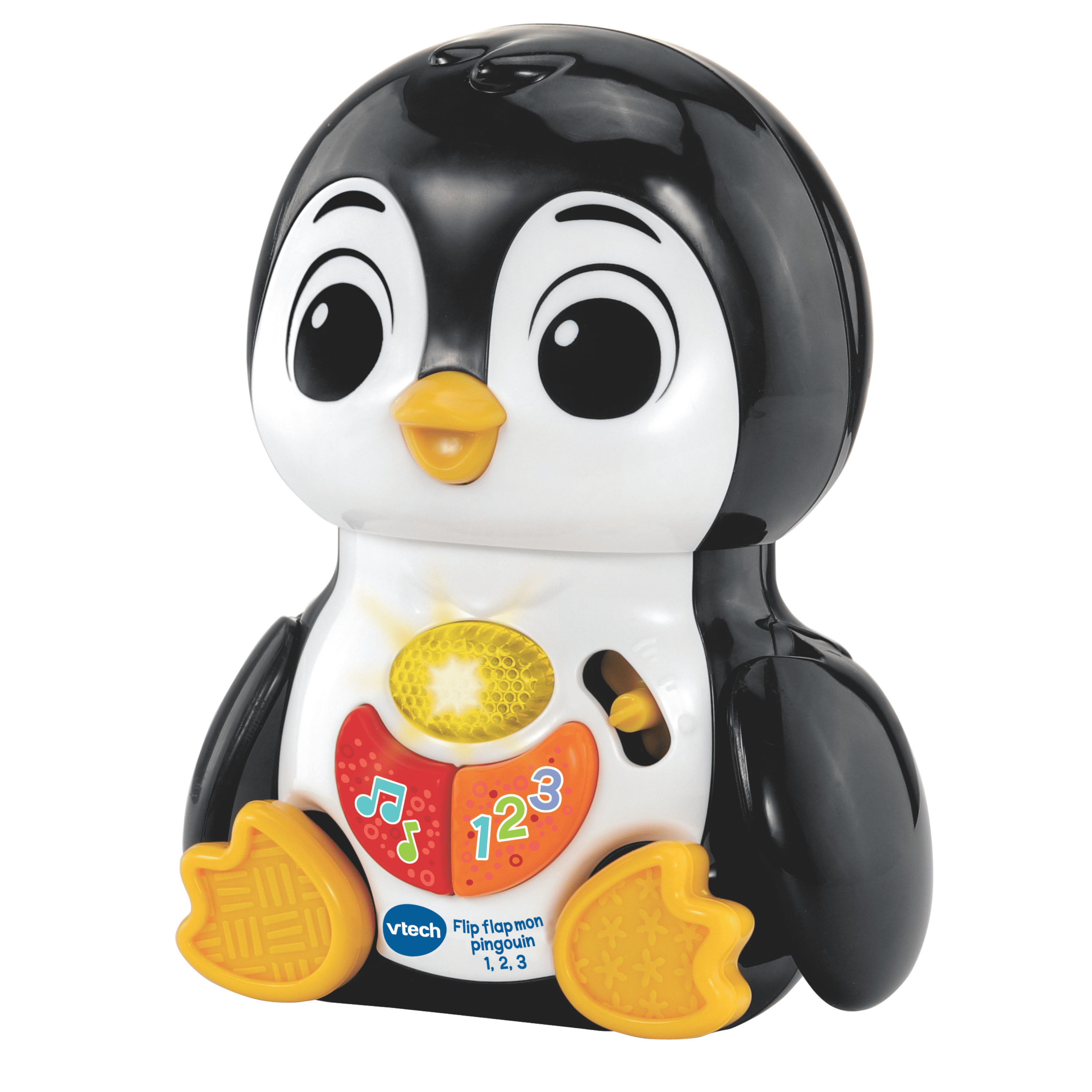 VTech Flap & Learn Penguin Counting Toy for Toddlers - French Version, 12-36 Months