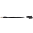 thumbnail image 2 of 3.5mm Stereo Jack Microphone Audio Cable Splitter Adapter for Phone Camera, 2 of 5