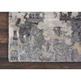 thumbnail image 5 of Nourison Fusion Abstract Grey 4' x 6' Area Rug, (4x6), 5 of 8