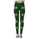 thumbnail image 4 of Gibobby Medias Afelpadas Translúcidas Leggings para mujer Leggings de entrenamiento Pantalones de bloque de color con estampado navideño Leggings elásticos (Verde, XL), 4 of 5
