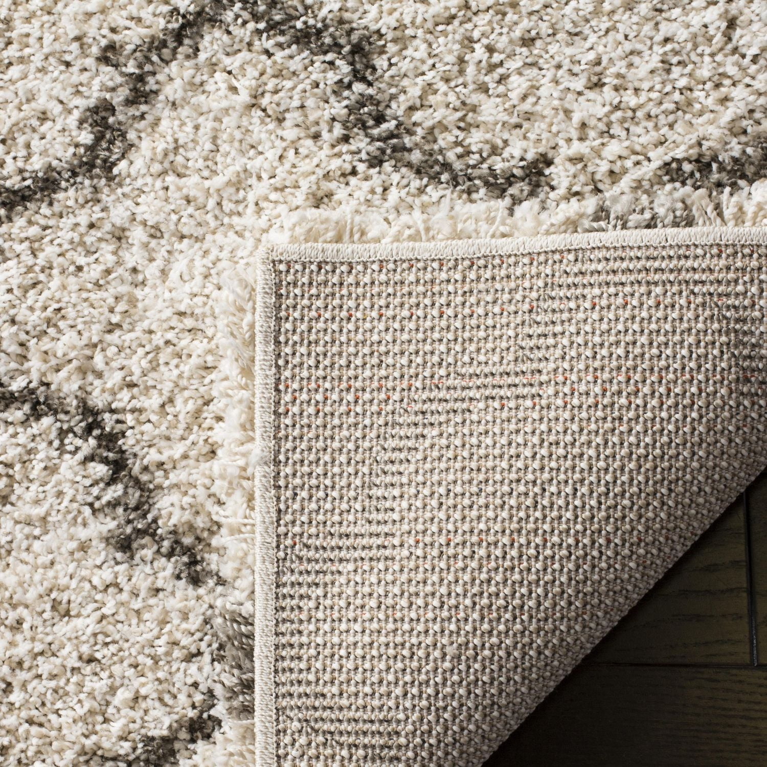 Safavieh Hudson Jaye Tapis Géométrique Shag