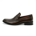 thumbnail image 4 of Hakki Men's Paola Slip On Leather Loafers, Brown,7-7.5 M US, 4 of 7
