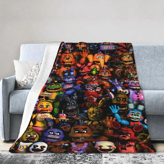 Ultra-Soft Micro Fleece Blanket Microfiber Throw Blankets for Couch Sofa Bed (60"X50")