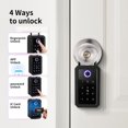 thumbnail image 2 of TUYA/TTLOCK APP Bloqueo de seguridad Candado antirrobo a prueba de agua para mochila de gabinete Hugtrwg Para estrenar, 2 of 9