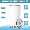 Lotusprint LLC Personalized Firefighter Stainless Tumbler 20oz Flat 2D ...