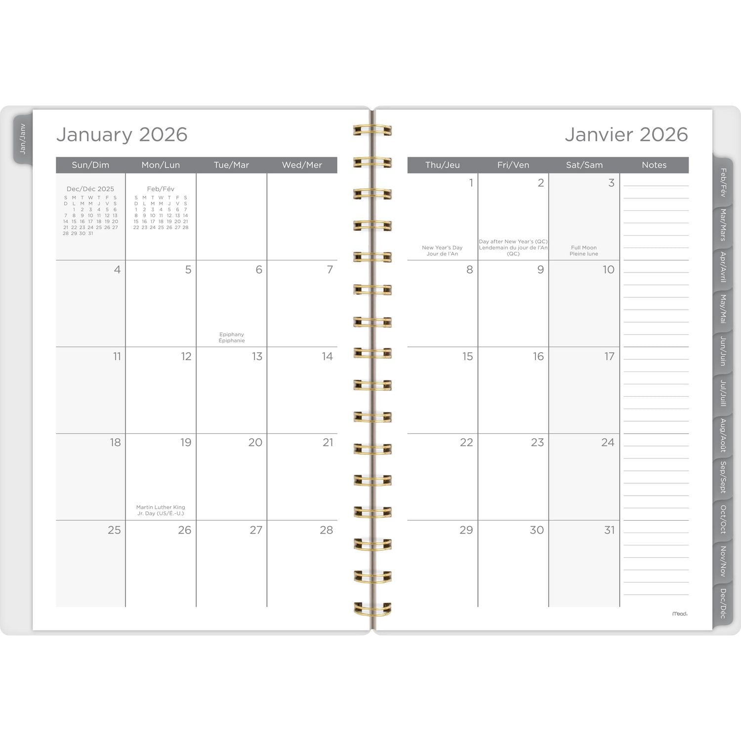 2026 Mead® Posey Small Weekly Planner, Planner