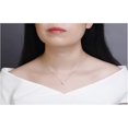 thumbnail image 4 of COLLAR PLATA ESTERLINA 925 CIRCONIA CORTE CIRCULAR 6352, 4 of 4