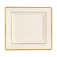 thumbnail image 4 of Disposable Plastic Party Dinnerware Set Square Edge (20-Person Package), 4 of 12