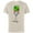 Natural, variant on Toy Story 4 Forky Lucky Shamrock St. Patrick's Day - Short Sleeve Cotton T-Shirt for Adults - Customized-Red