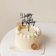 thumbnail image 7 of Birthday Cake Topper, 6pcs Acrylic Birthday Cake Toppers Happy Birth Cake Toppers for Decorations Gold Topper for Girls Women's Party Decorations, 7 of 7