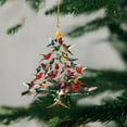 thumbnail image 7 of Hummingbird Christmas Ornament, Colorful Hummingbirds Tree Decor, Stacked Hummingbird Ornament for Christmas, Winter Hummingbirds Home Decoration, for Bird Lovers (2PCS), 7 of 7