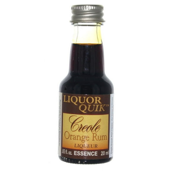 Liquor Quik Natural Rum Essence 20 mL (Creole Orange Rum)