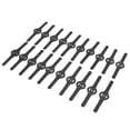 thumbnail image 1 of Cuchillas de plástico para cortadora de césped, 20 piezas de cuchillas de plástico para cortadora de césped, cuchillas de plástico para cabezal de desbrozadora de hilo, muy recomendables, 1 of 12