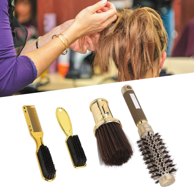 Hairdressing Kit, Hair Brush Comb Cleaner Reduce Hand Fatigue For Family For Salon