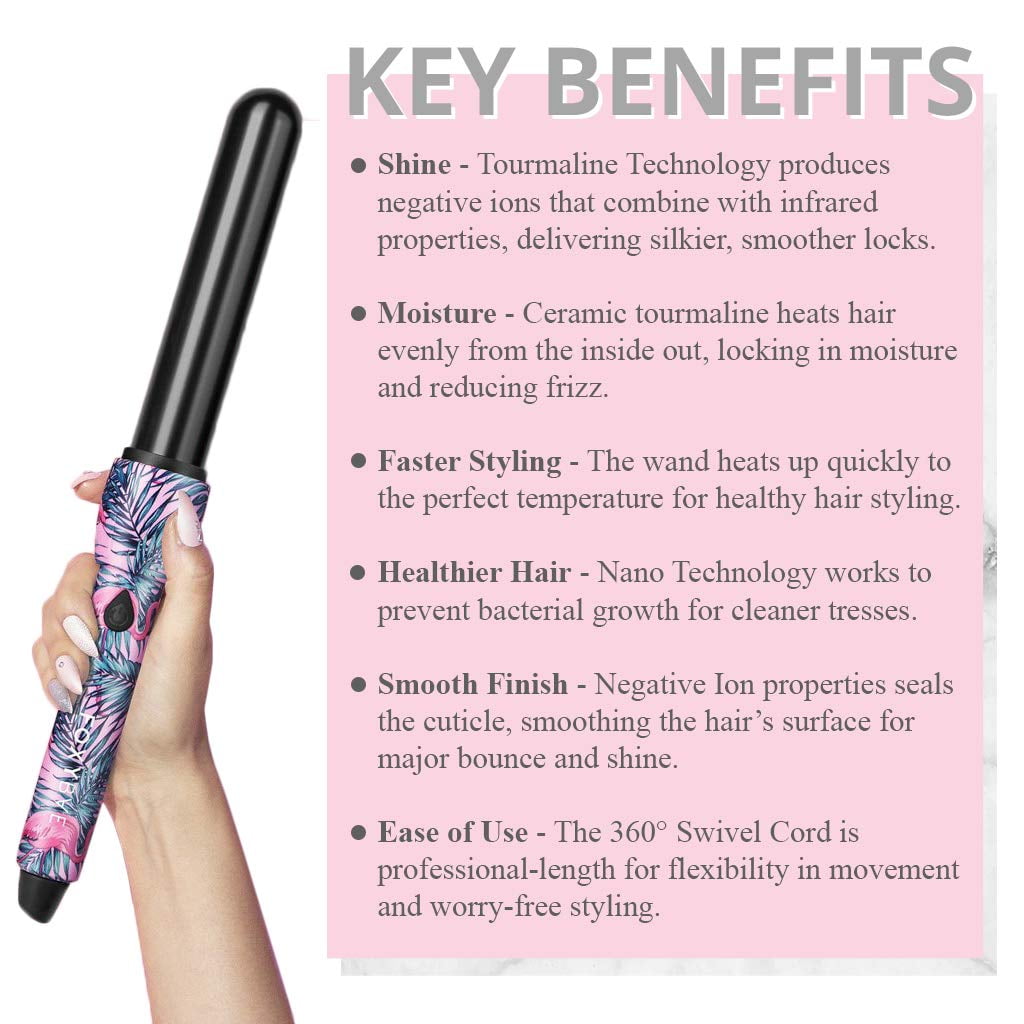 hot tropic 32mm curling wand