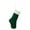 A, variant on CuiLiyq Christmas Stockings, 18 Inch Large Size Knitted Stocking Christmas Decorations, Christmas Party Fireplace Family Hanging Stocking Decorations (White and Green)