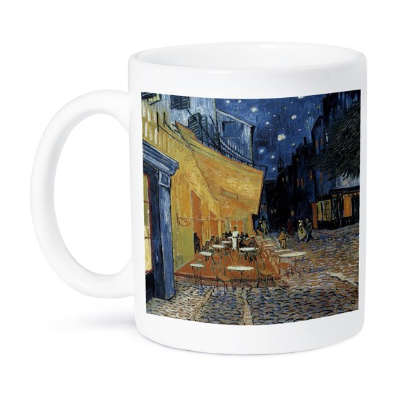 3dRose, Terrace of a Café at Night by Vincent Van Gogh, 15oz Mug