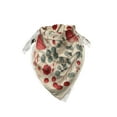 thumbnail image 2 of Ambesonne Rustic Unisex Bandana, Floral Woodland Mushrooms, , Champagne Dark Coral, 2 of 4