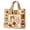 008#, variant on Fashion Halloween-ThemedQuilted Tote Bag, Large Capacity Lightweight Shoulder Handbag for Commute Travel Outdoor Daily Use