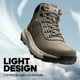 thumbnail image 3 of Botas de senderismo NORTIV 8 NMUMHB2505 impermeables de cuero para hombre Olive 7, 3 of 8