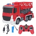 thumbnail image 2 of Juguete Contra Incendios Con Camión Elevador, Control De Larga Distancia Para Camión De Bomberos Para Vacaciones Para Niños, 2 of 7