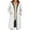 White, variant on Women's Sherpa Lined Long Hooded Jacket with Pockets Zip Up Hoodie Thick Warm Winter Cotton Fleece Coat Mid-length (XL, Black)