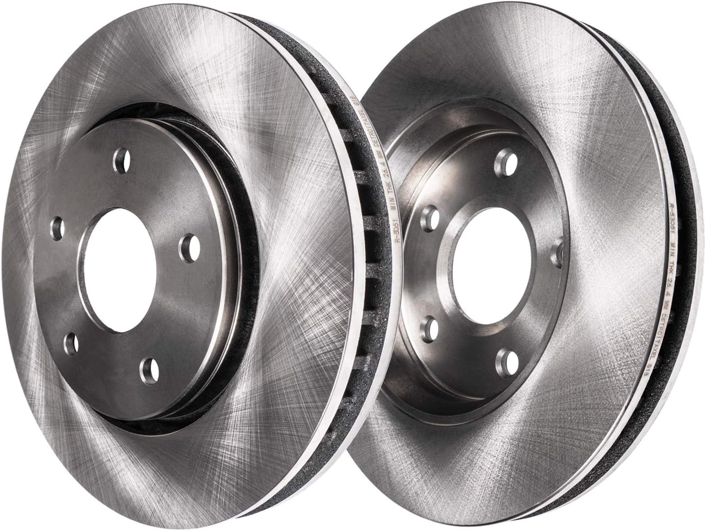 Detroit Axle - Front Brake Rotors for 2007-2025 Nissan Altima, Disc Brake Rotors Replacement : 11.65" inch Rotor
