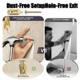 thumbnail image 7 of 30Sets Self Drilling Drywall Anchors with Screws Kit , Metal Expansion Bolt for Drywall Heavy Duty Hanging, 12x30mm No Pre-Drilling Needed, 7 of 7