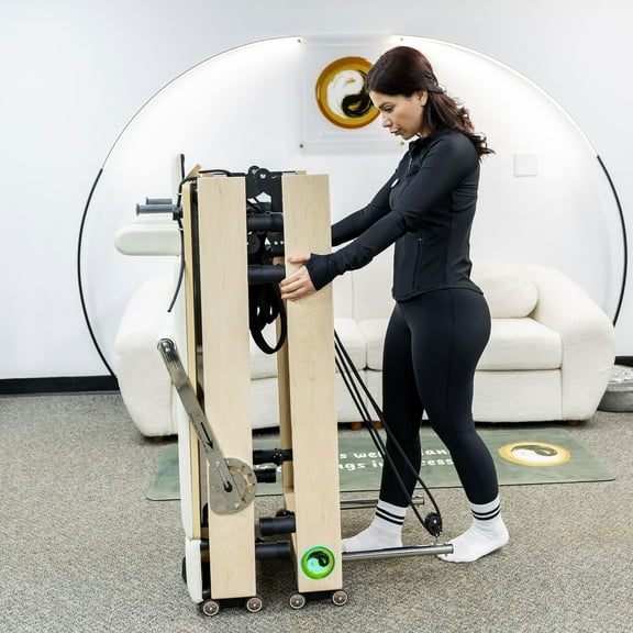 The Janet - PersonalHour Wood Foldable Pilates Reformer for Home Studio