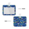 thumbnail image 2 of Kdxio Submarines And Whales Card Badge Holder Work Badge Sleeve for Office, School, Factory, ID Credit Cards, Driver Licenses and Passes, 2 of 7