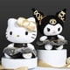 thumbnail image 4 of 25CM New Sanrio Kawaii Black Gold Series Plush Stuffed Toy Soft Pillow Cute Kuromi Hello Kitty Birthday Gift Children's Toy, 4 of 5