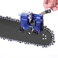 thumbnail image 1 of Dsseng Chainsaw Sharpener  Portable Chain Saw Sharpening Tool Set  Sharpener File Table  Quick Sharpening  Suitable for All Kinds of Chain Saws and Electric Saws(Yellow), 1 of 1