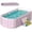 Pink, variant on Soluxeo Foldable Baby Bathtub, Portable Toddler Bathing Tub without Assembly, Space Saving and Anti-Slip, Bathtub for Outdoor Travel, Green