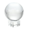 thumbnail image 1 of Unique Bargains 50mm/2' K9 Crystal Ball Decorative Ball with Gift Box and Crystal Stand Clear 1 Set, 1 of 5