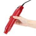 thumbnail image 4 of Pistola de aire caliente eléctrica, herramienta para manualidades DIY para estampar tubos retráctiles, secar (rojo), 4 of 9