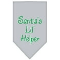 thumbnail image 6 of Christmas Pet and Dog Bandana Screen Printed, "Santa's Lil Helper", 6 of 9