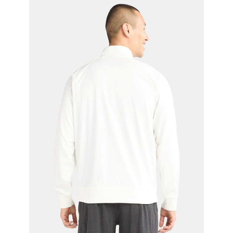 Athletic Works Men's and Big Men's Tricot Track Jacket Athletic Works Men's and Big Men's Tricot Track Jacket