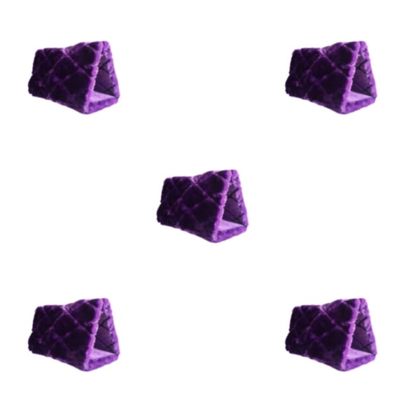 Billuyoard Jaula para pájaros de tela para loros y canarios Jaula duradera y universal para pájaros y periquitos morado S (17x16x12cm) Type2 NO2