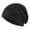 Black, variant on Caywon Men's and Women's Spring Summer Thin Headscarf Knitted Cotton Solid Color Stacking Hat Functional and Stylish Choice(Black,Free Size)