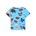 thumbnail image 6 of ATAIKU 3-12Y Boys Pajamas Set Sleeves Top and Pants 2 Pieces Summer Pjs Set Kid Truck Sleepwear, 6 of 14