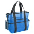 thumbnail image 1 of Bolsa de playa de arena azul bolsa de almacenamiento de playa de arena de red de malla de lavado de aguas termales para aguas termales de playa de arena Fugacal Otros, 1 of 8
