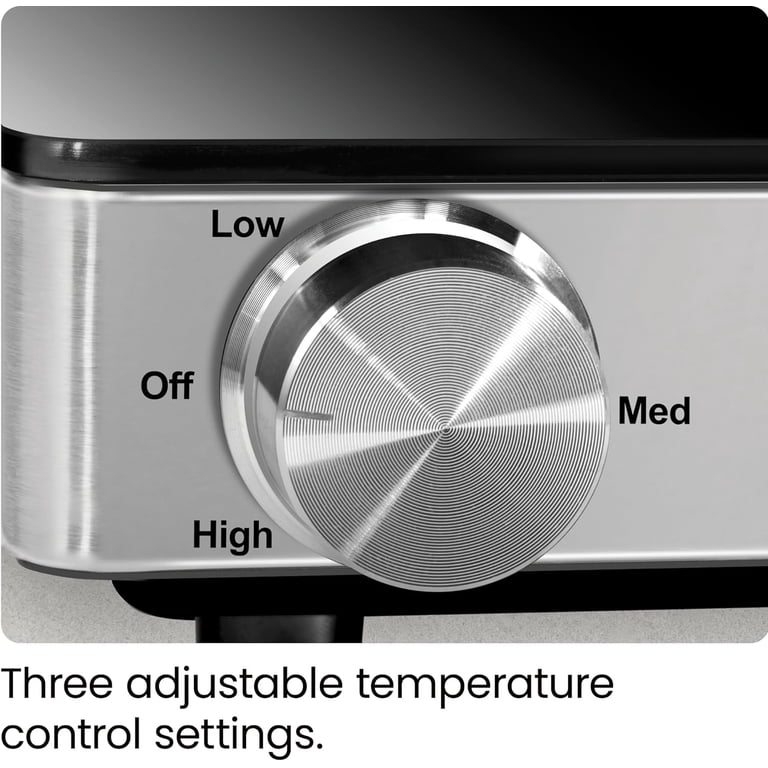 Chefman Compact Glass Top Electric Warming Tray photo 7