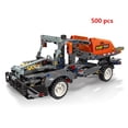 thumbnail image 3 of Juego de bloques de construcción de carretilla elevadora para niños, juguete de ladrillos para armar camión Tractor cosechadora agrícola, Serie Técnica, DIY, 2023, 3 of 4