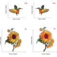 thumbnail image 3 of Parche termoadhesivo de mariposa, pájaro y girasol de 20 piezas para ropa, mochila y gorras. Rojo Verde Cocina, Decoración y Otros, 3 of 5