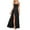 Black, variant on Women's Lace Floral Bridesmaid Dresses Long Aline Straps Maxi Wedding Guest Dresses Side Slits Long Party Gowns Black S