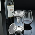 thumbnail image 4 of Wine Enthusiast Aerating Funnel w/Removable Screen & Stand – Premium Stainless Steel Wine Filter for Mess Free Pouring, 4 of 4