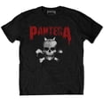 thumbnail image 1 of Pantera T-Shirt Adulte Pochoir en Coton à Dos Imprimé, 1 of 2