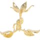 thumbnail image 1 of Soporte de esfera Soporte de bolas de cristal Soporte de trípode de flor de aleación de zinc Bolas de cristal que muestran bases de cristal TUNC Sencillez, 1 of 5